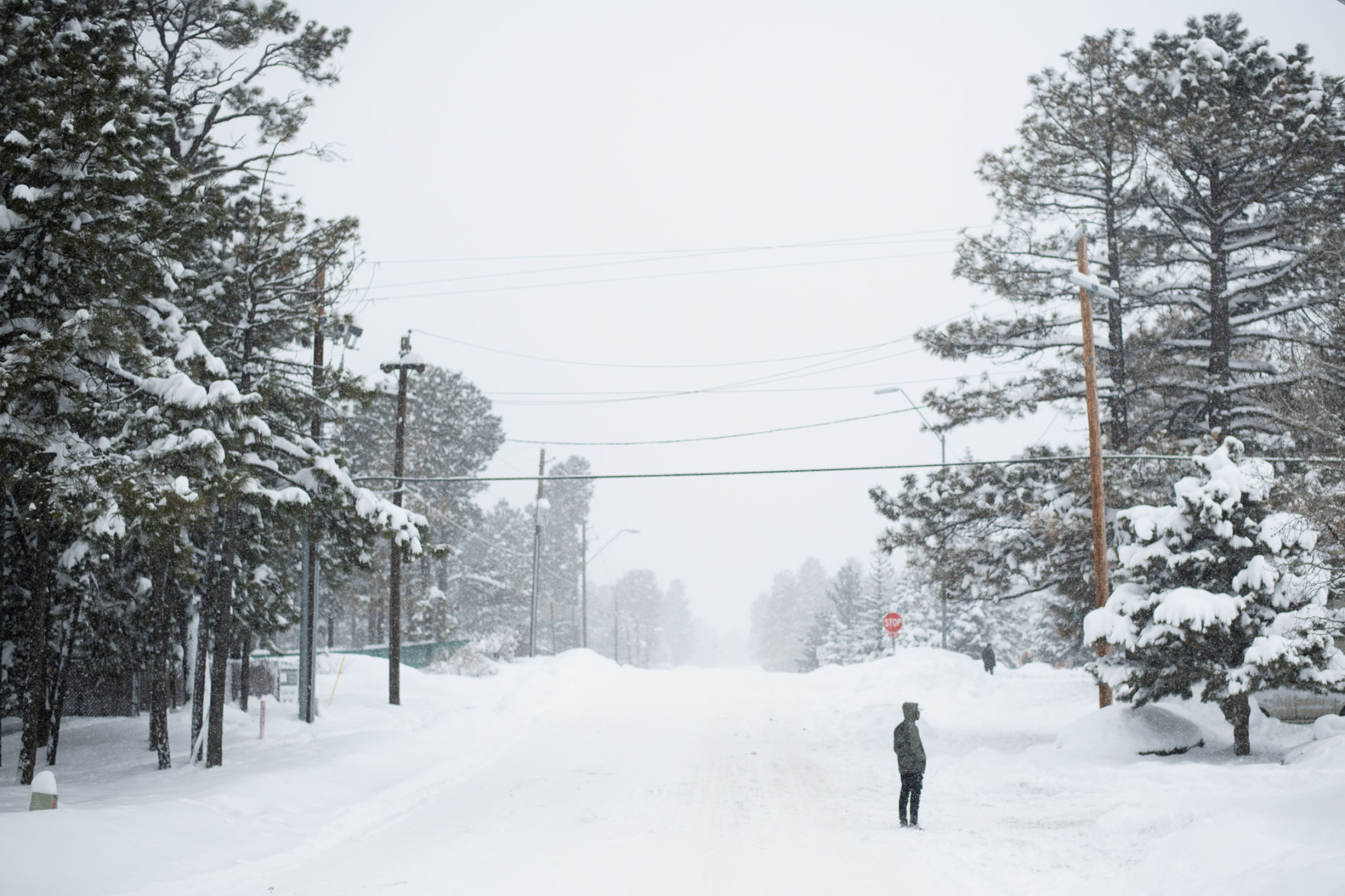 Did climate change summon the snowfall?